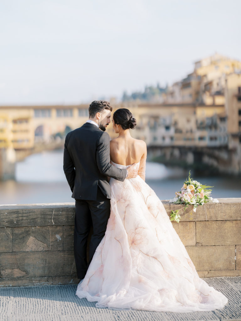 wedding portraits in Florence Italy