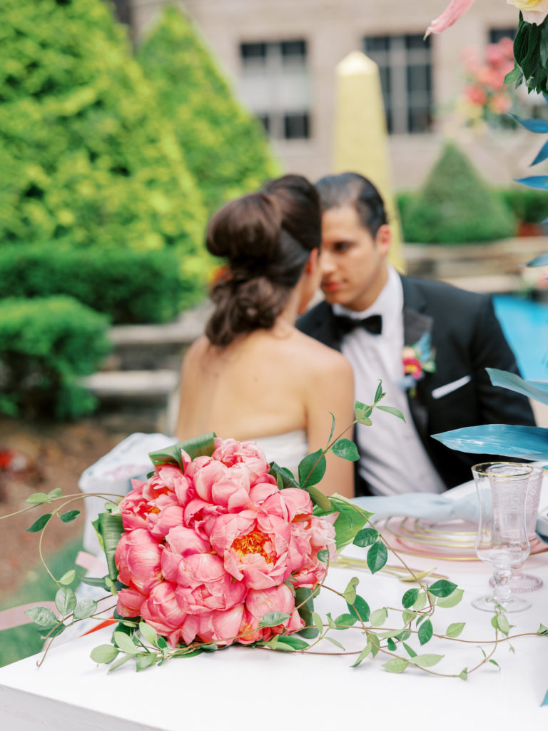 620 Loft and Garden wedding portraits with bride and groom